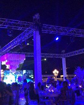 6 AYAKLI TRUSS SES & IŞIK SİSTEMİ